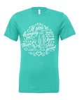 If you're hanging on by a thread make sure that thread is the hem of HIS garment t-shirt