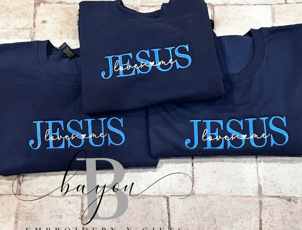 Jesus loves me - onesie, infant gown, Short sleeve t-shirt, long sleeve t-shirt, sweatshirt, hoodie