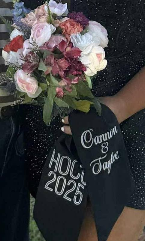 Prom or Homecoming Sash