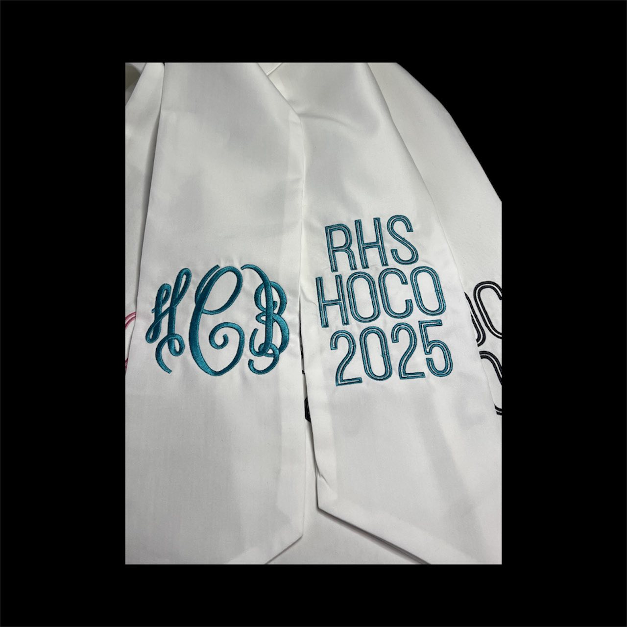 Prom or Homecoming Sash