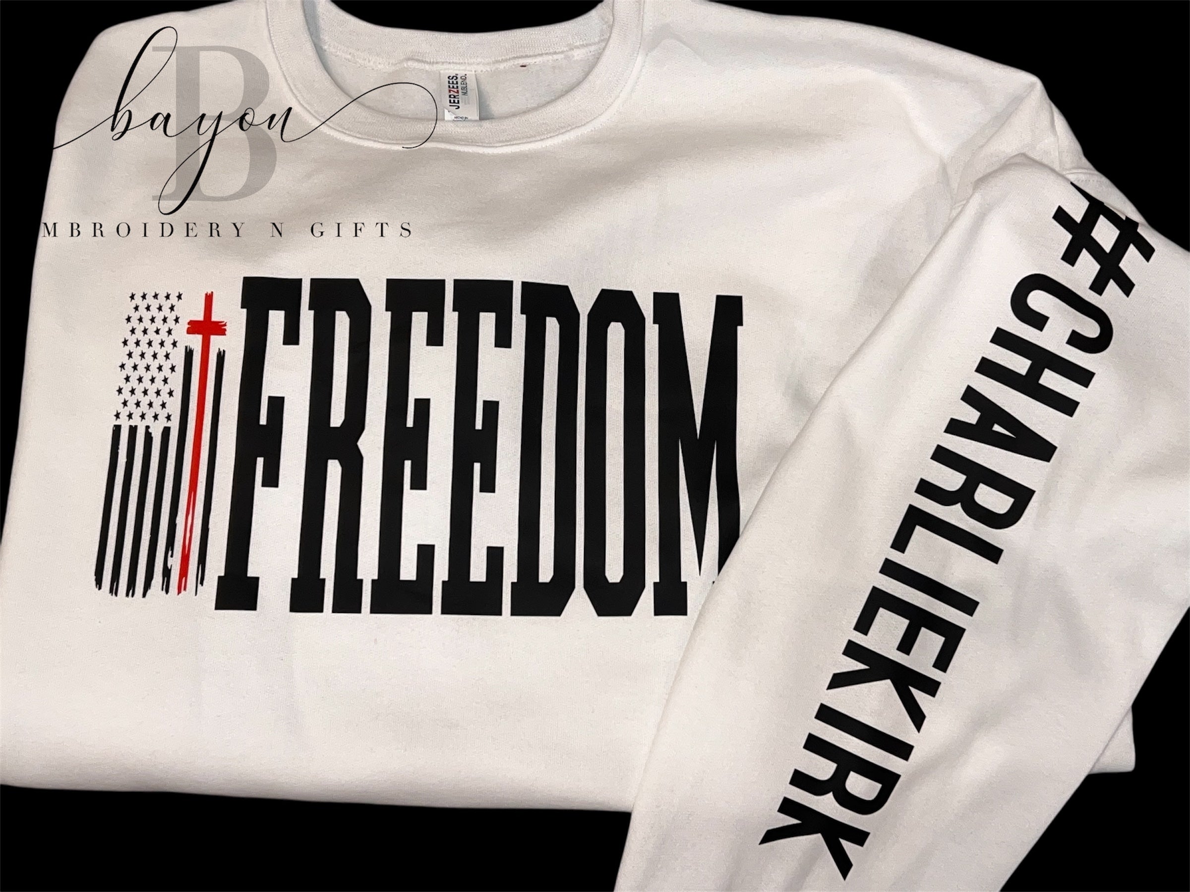 Freedom #charliekirk t-shirt or sweatshirt