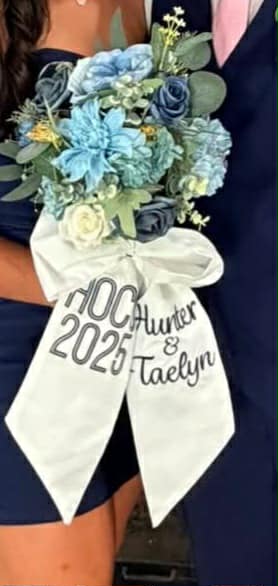 Sash wedding, homecoming, prom or any special occassion