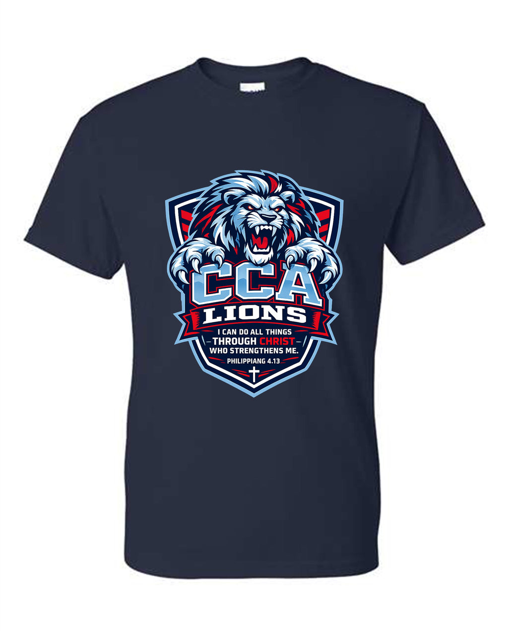 CCA LIONS V2026 #C LION IN CREST WITH VERSE