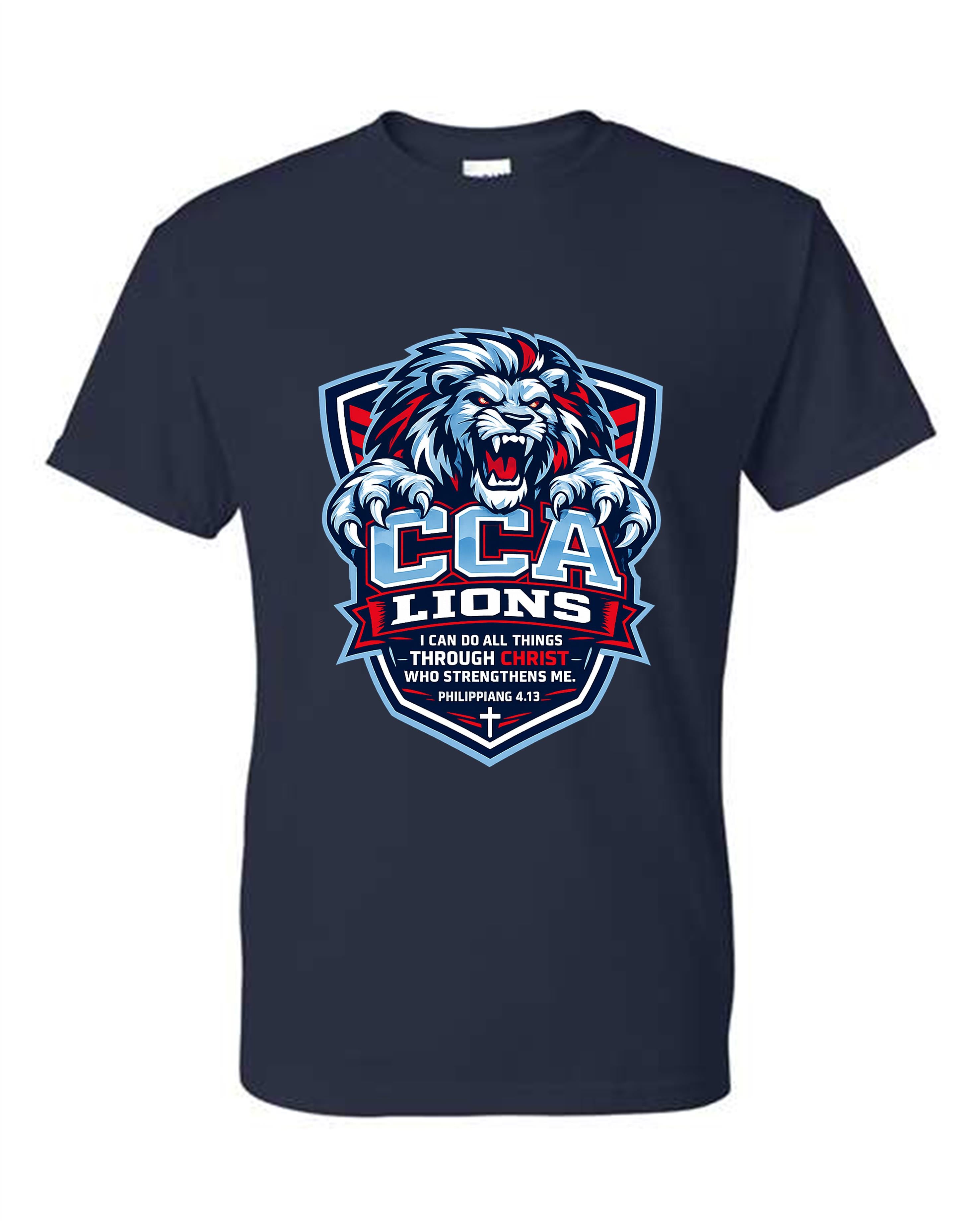 CCA LIONS V2026 #C LION IN CREST WITH VERSE