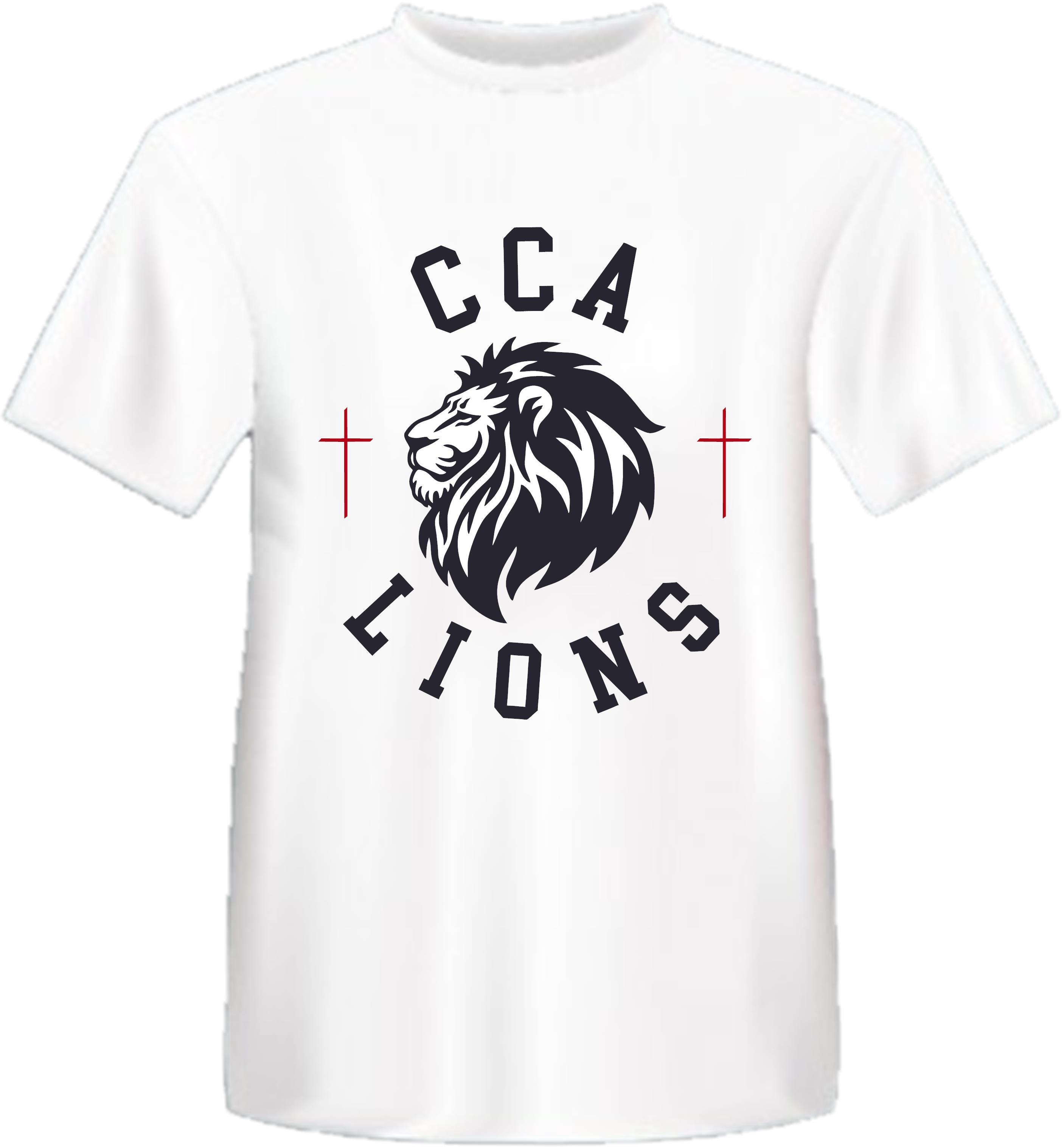 CCA LION WITH CROSSES YOUTH OR ADULT
