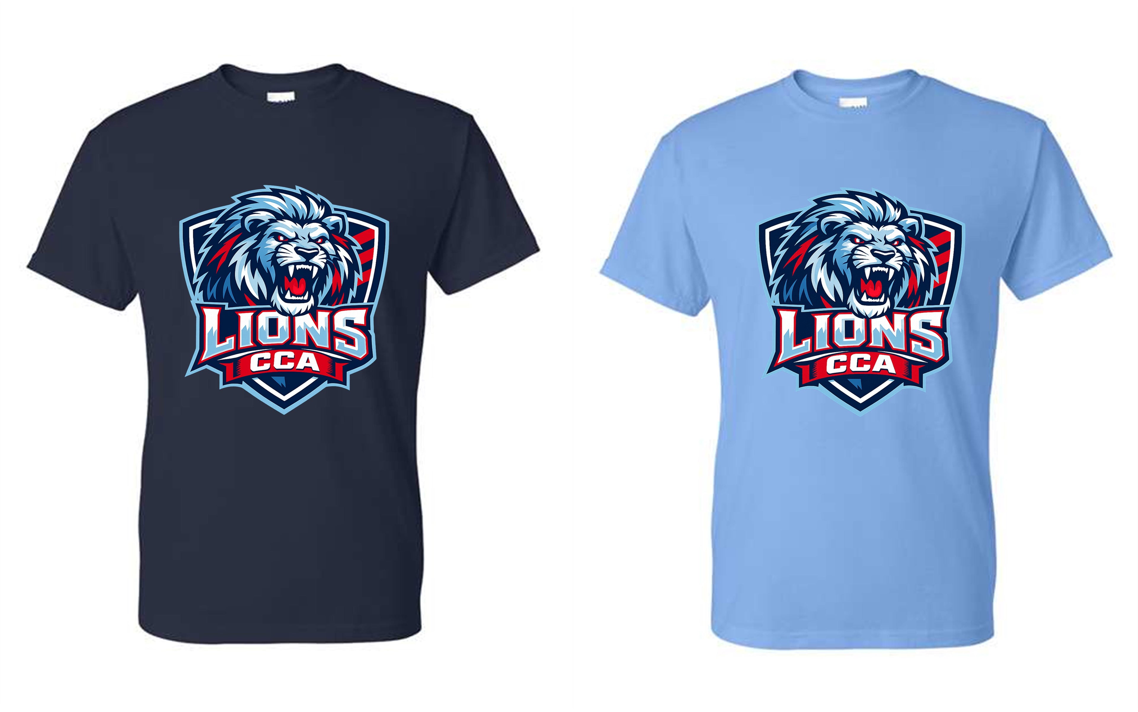 CCA LIONS V2026 #A ROARING LION FACE IN CREST