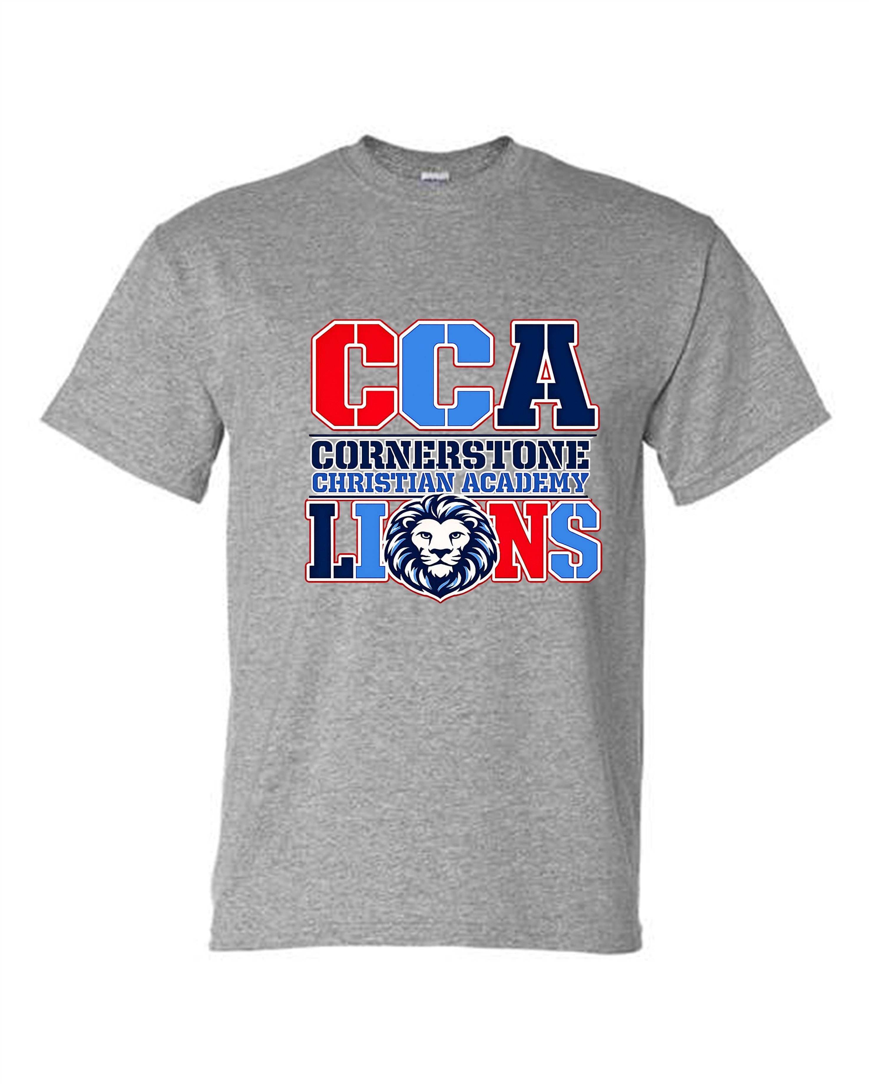 CCA CORNERSTONE LIONS Cornerstone Christian Academy Design #V