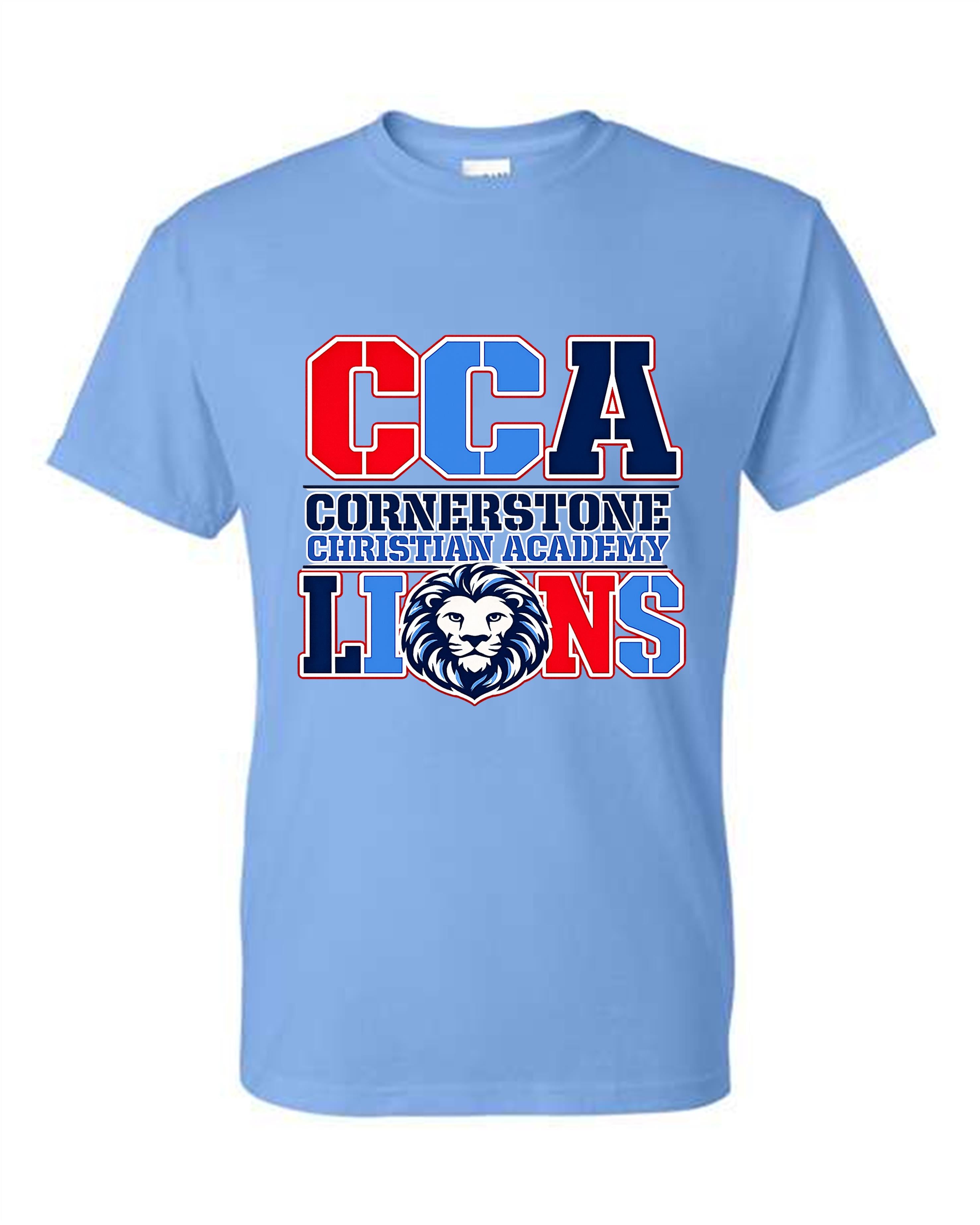 CCA CORNERSTONE LIONS Cornerstone Christian Academy Design #V