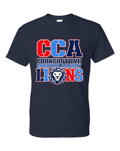CCA CORNERSTONE LIONS Cornerstone Christian Academy Design #V