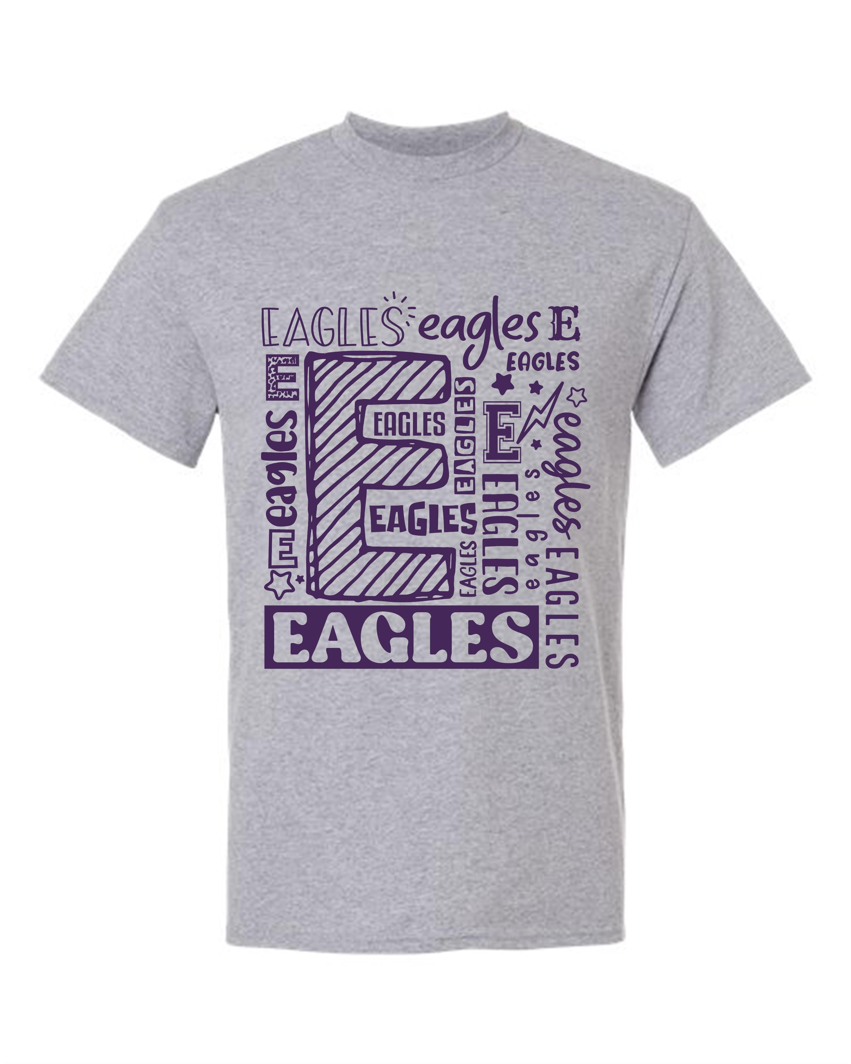 ROSEPINE EAGLES -SKETCHED SUBWAY EAGLES HAND DRAWN**