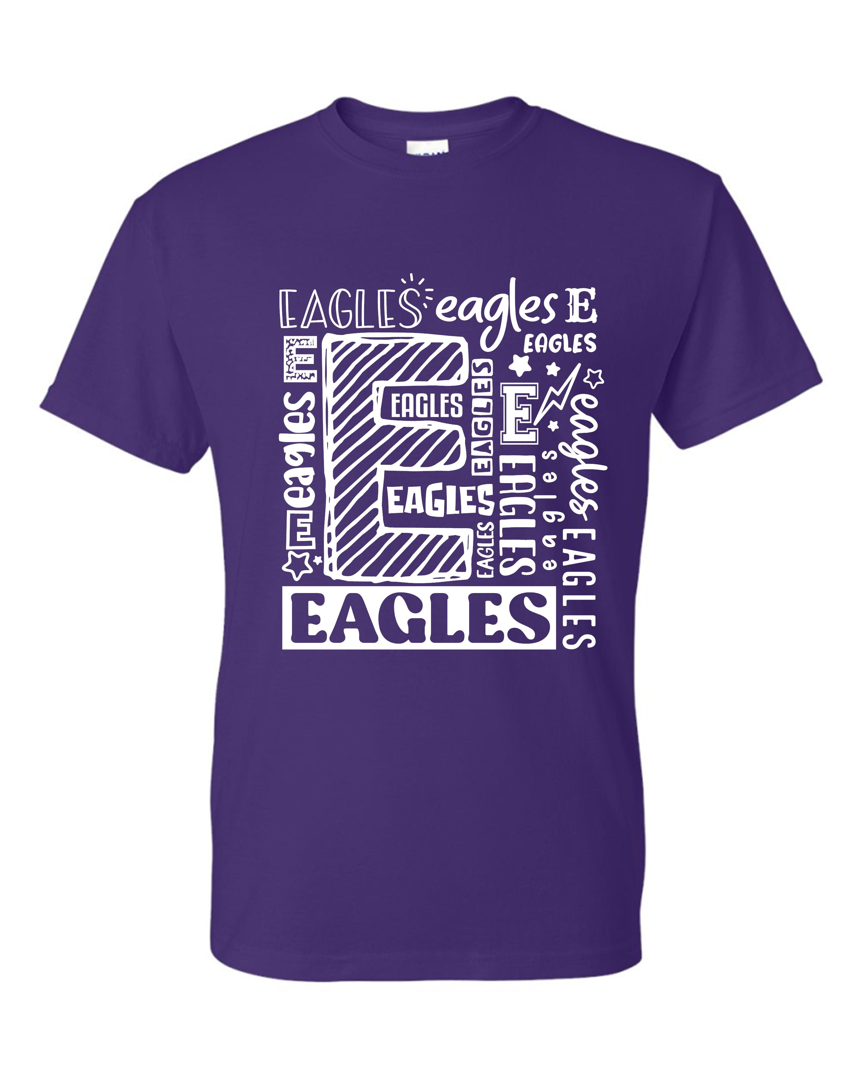 ROSEPINE EAGLES -SKETCHED SUBWAY EAGLES HAND DRAWN**
