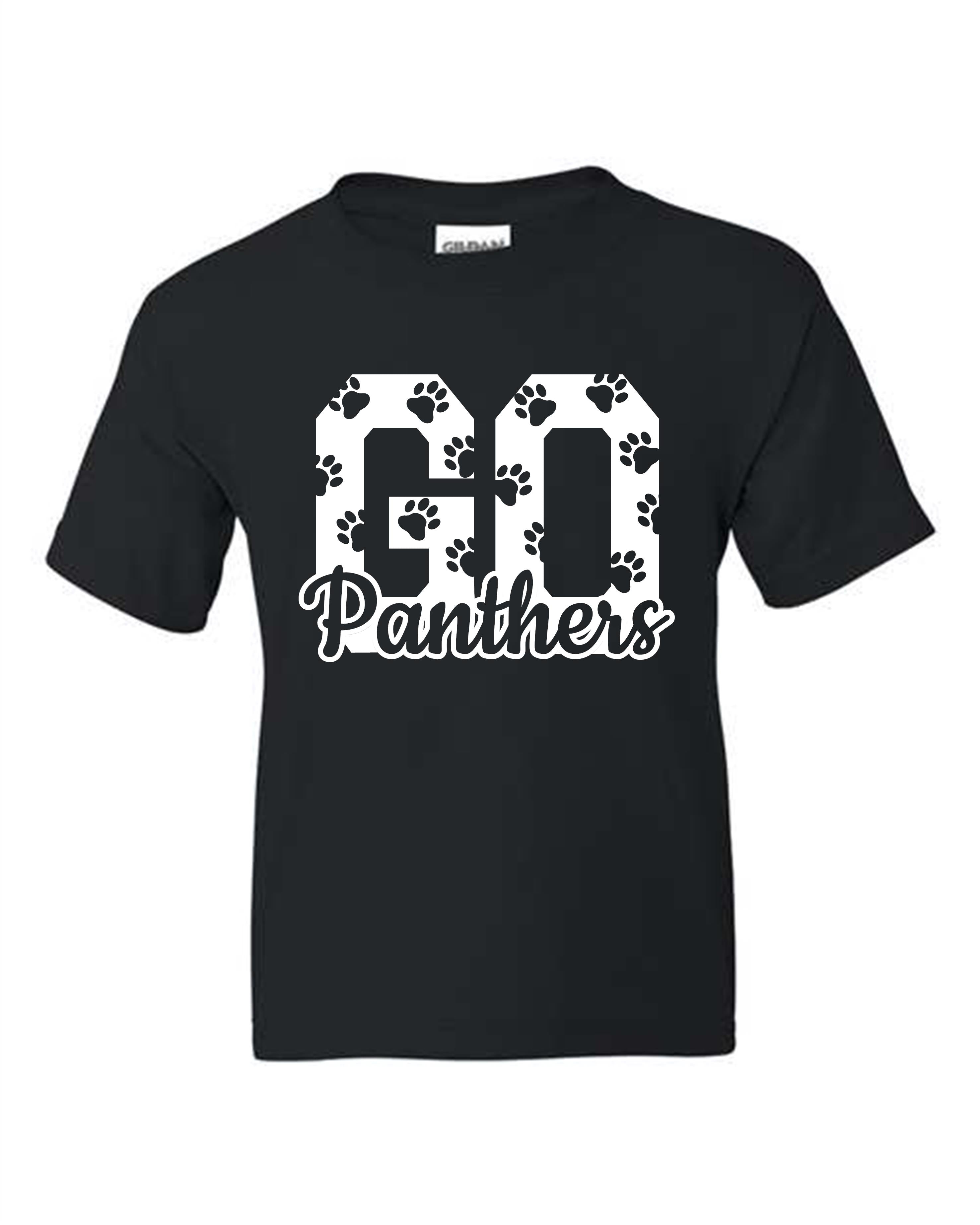 MHS SPIRIT PANTHER SHIRT GO PANTHERS