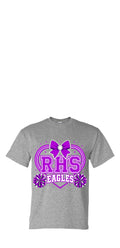 RHS EAGLES SPIRIT HEART BLING AND BOW