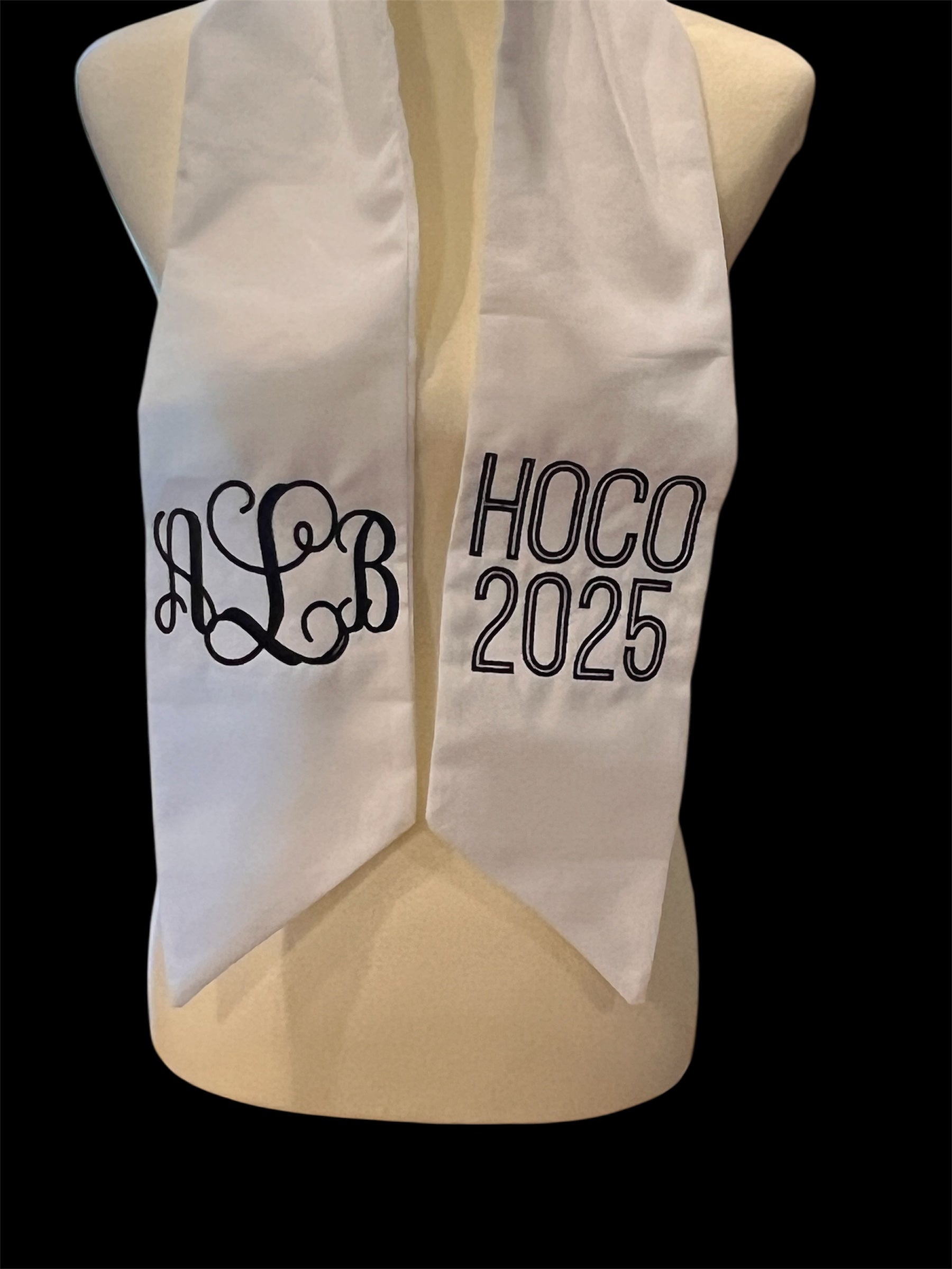 Sash wedding, homecoming, prom or any special occassion