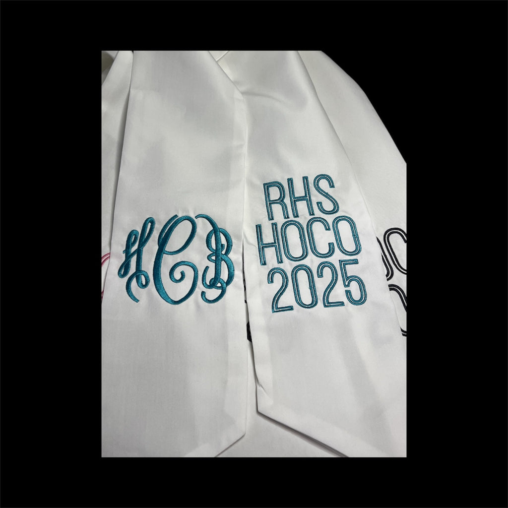 Sash wedding, homecoming, prom or any special occassion
