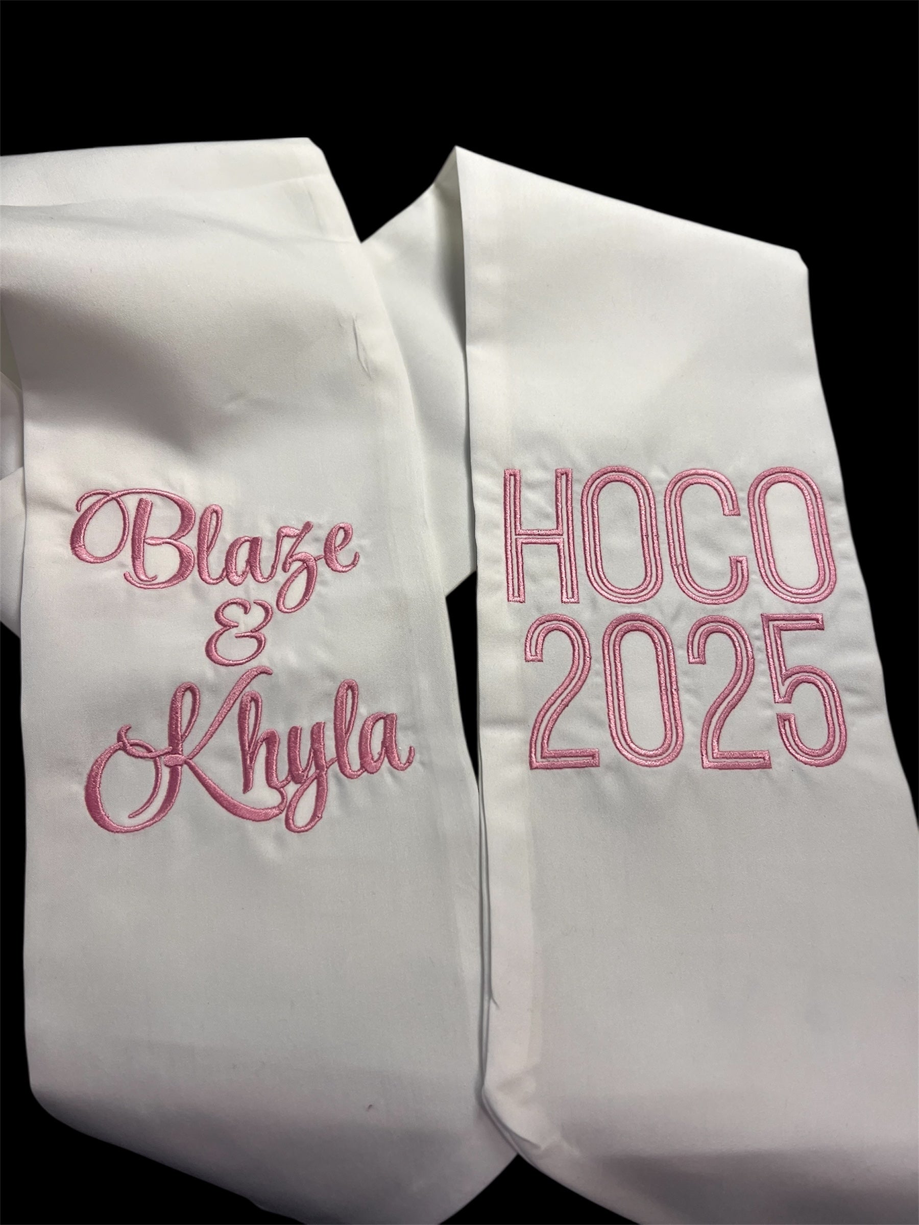 Sash wedding, homecoming, prom or any special occassion