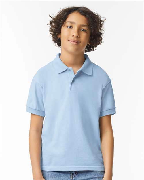 CCA  Youth Short sleeve, Gildan Polo- DryBlend