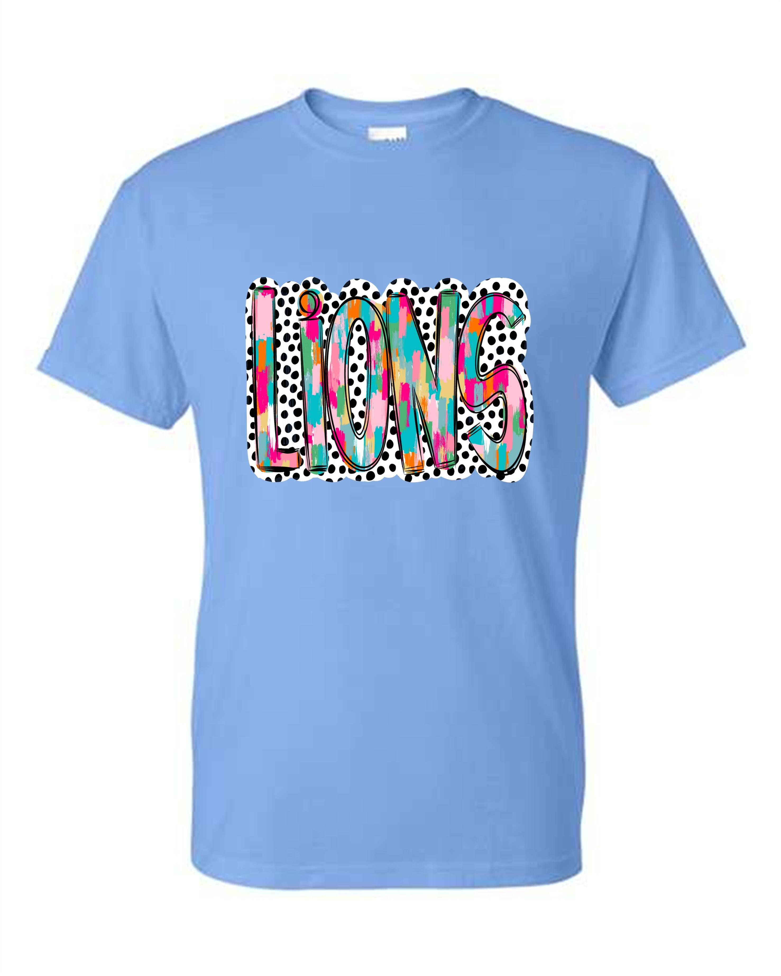 CCA LIONS PAW PRINT LEOPARD SPOTS YOUTH OR ADULT