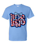 CCA LIONS COLOR SKETCHED WORD WITH BOW