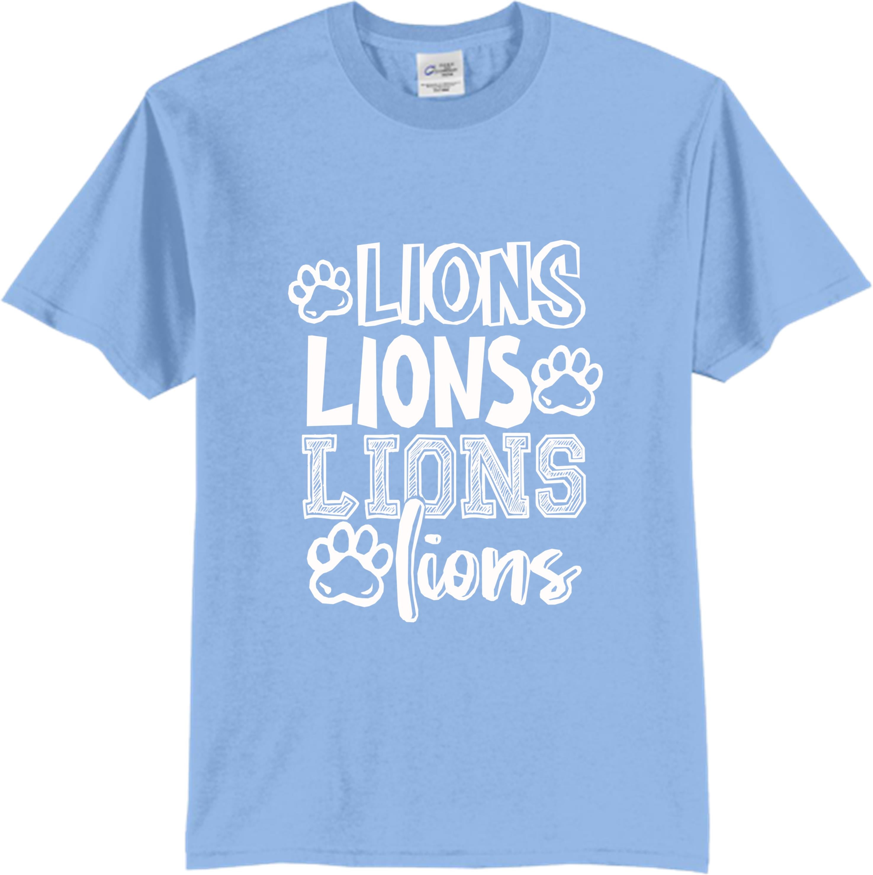 CCA LIONS V2026 #E CREST LION FACE WITH CROSS