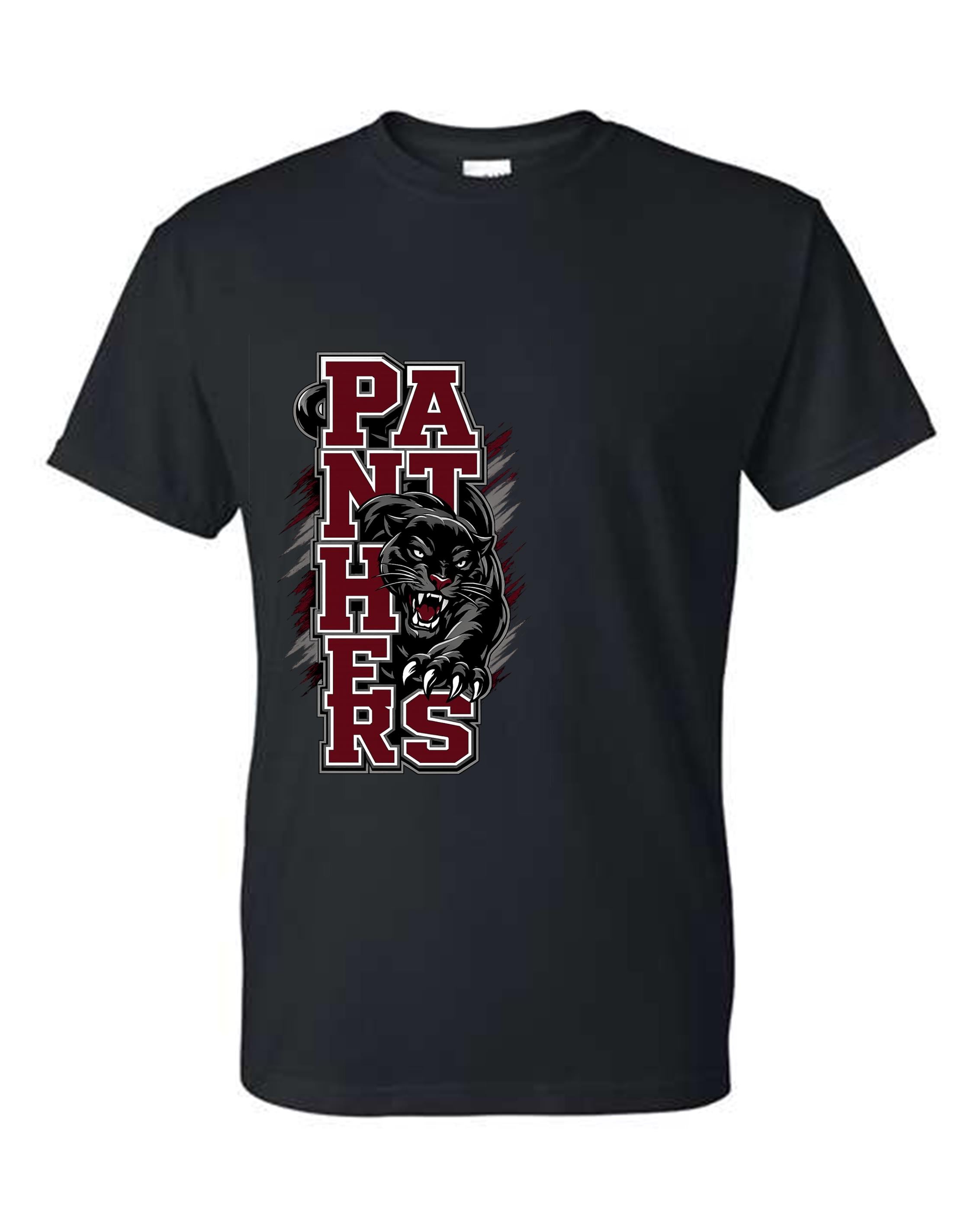 MHS SPIRIT PANTHERS STACKED WITH PANTHER