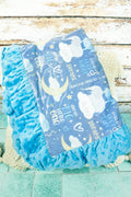 DREAM BIG LITTLE ONE MINKY FLEECE BABY BLANKET