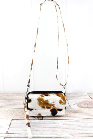 LEOPARD NGIL CROSSBODY ORGANIZER CLUTCH