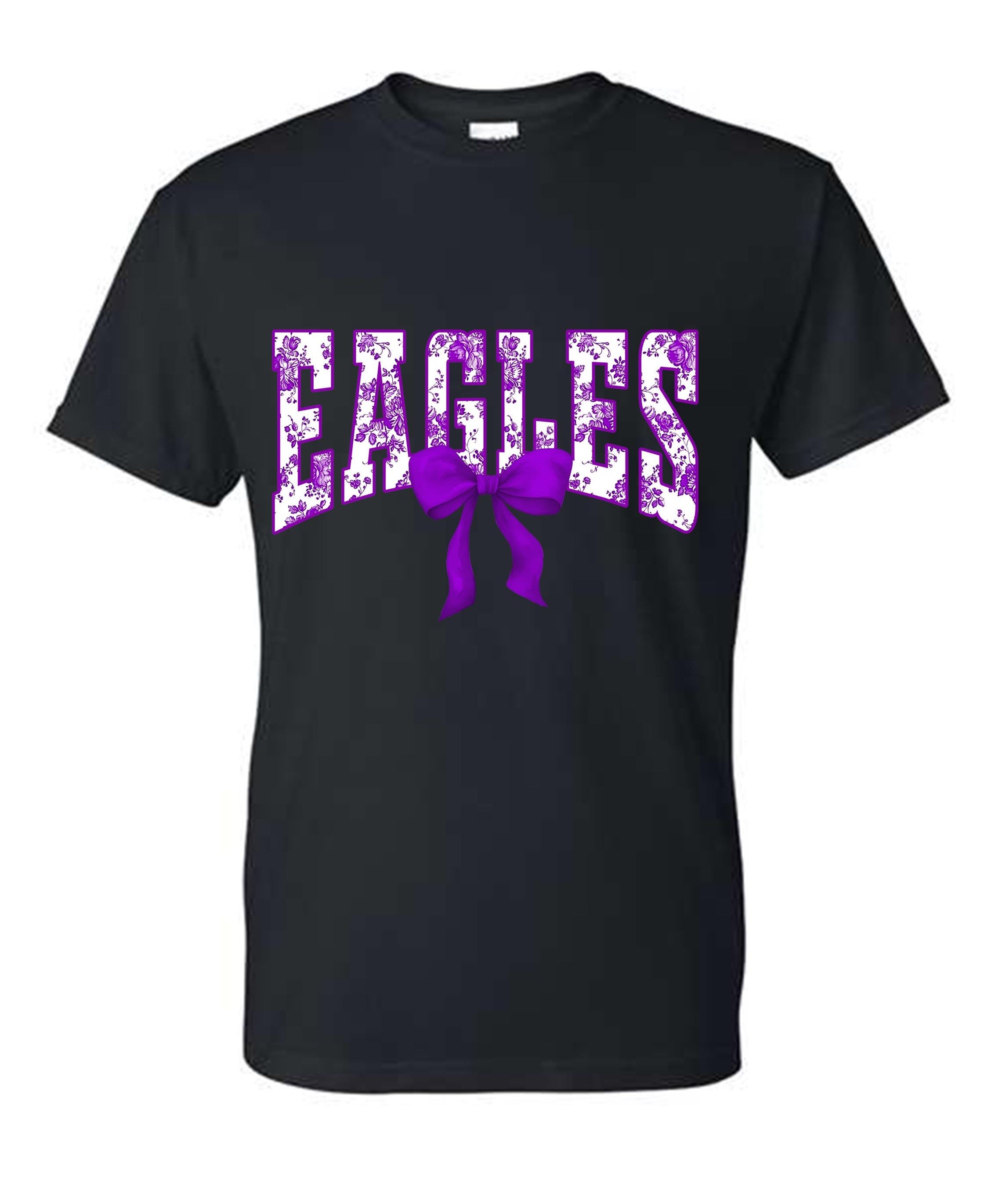 EAGLES FLORAL BOW