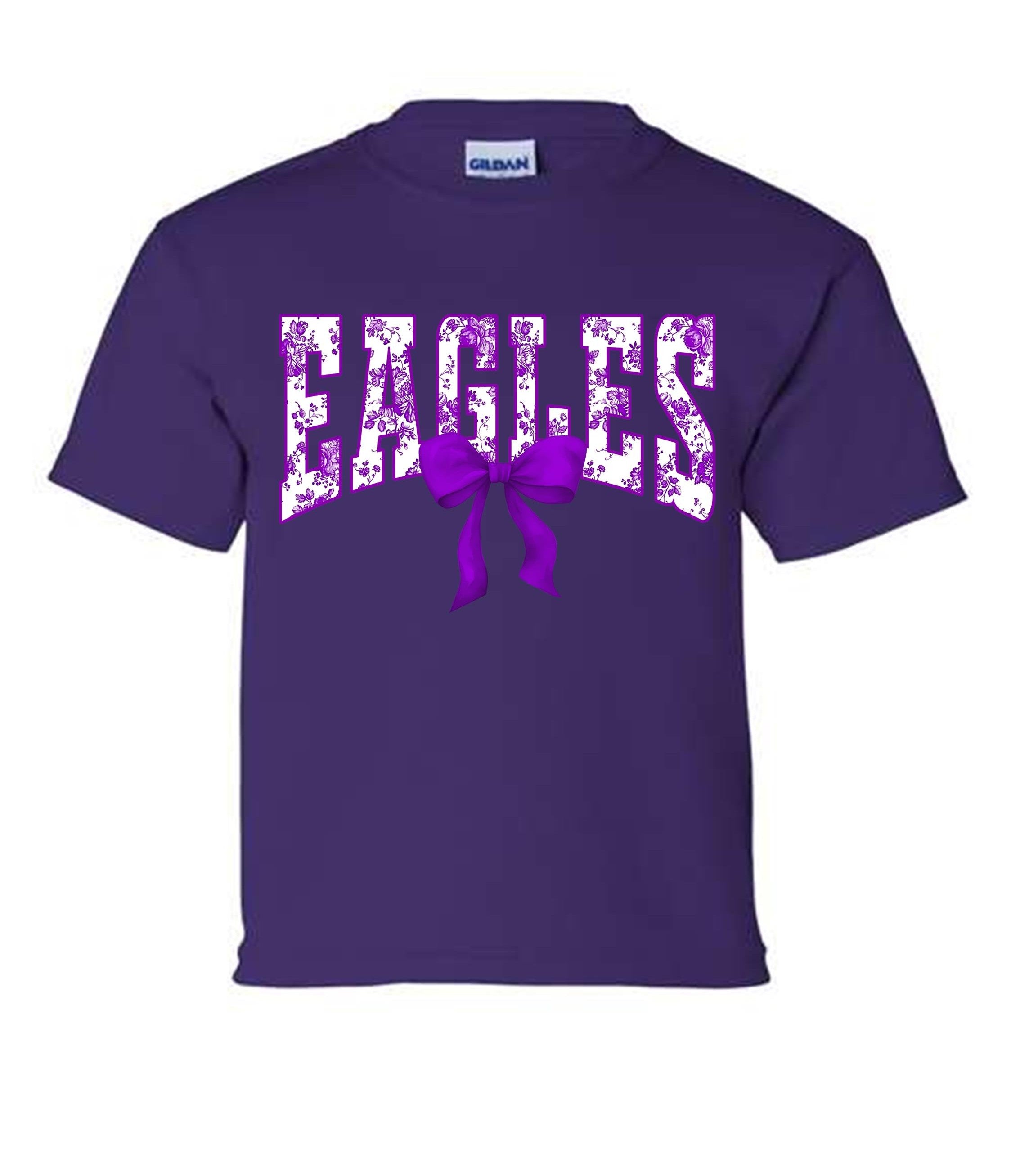 EAGLES FLORAL BOW