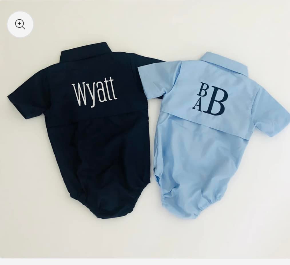 Fishing onesie infant/toddler