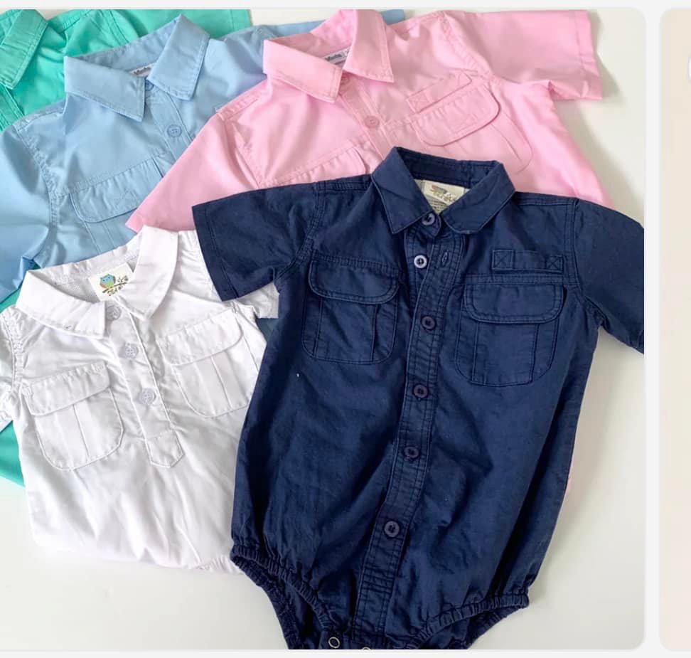 Fishing onesie infant/toddler