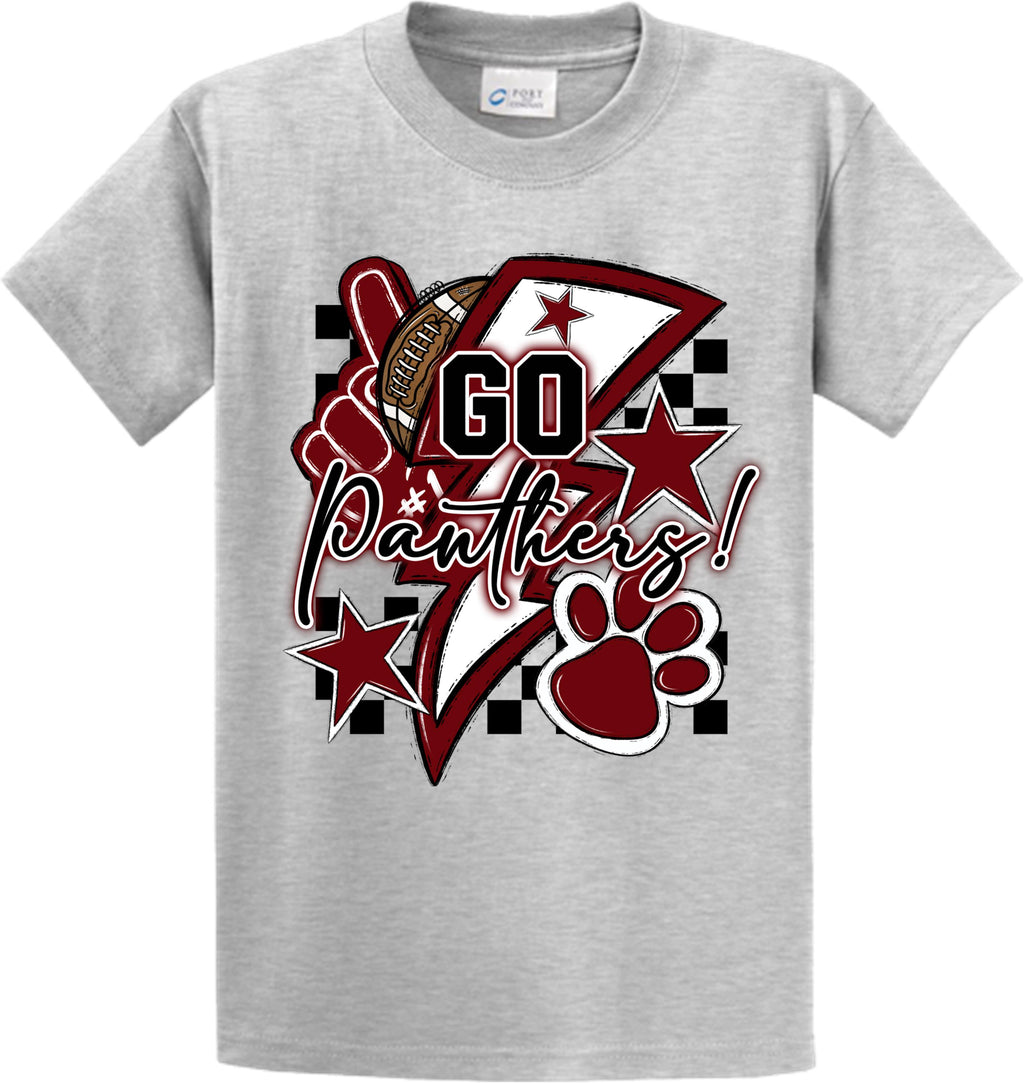 MHS SPIRIT SHIRTS PANTHERS -GO PANTHERS FOOTBALL**