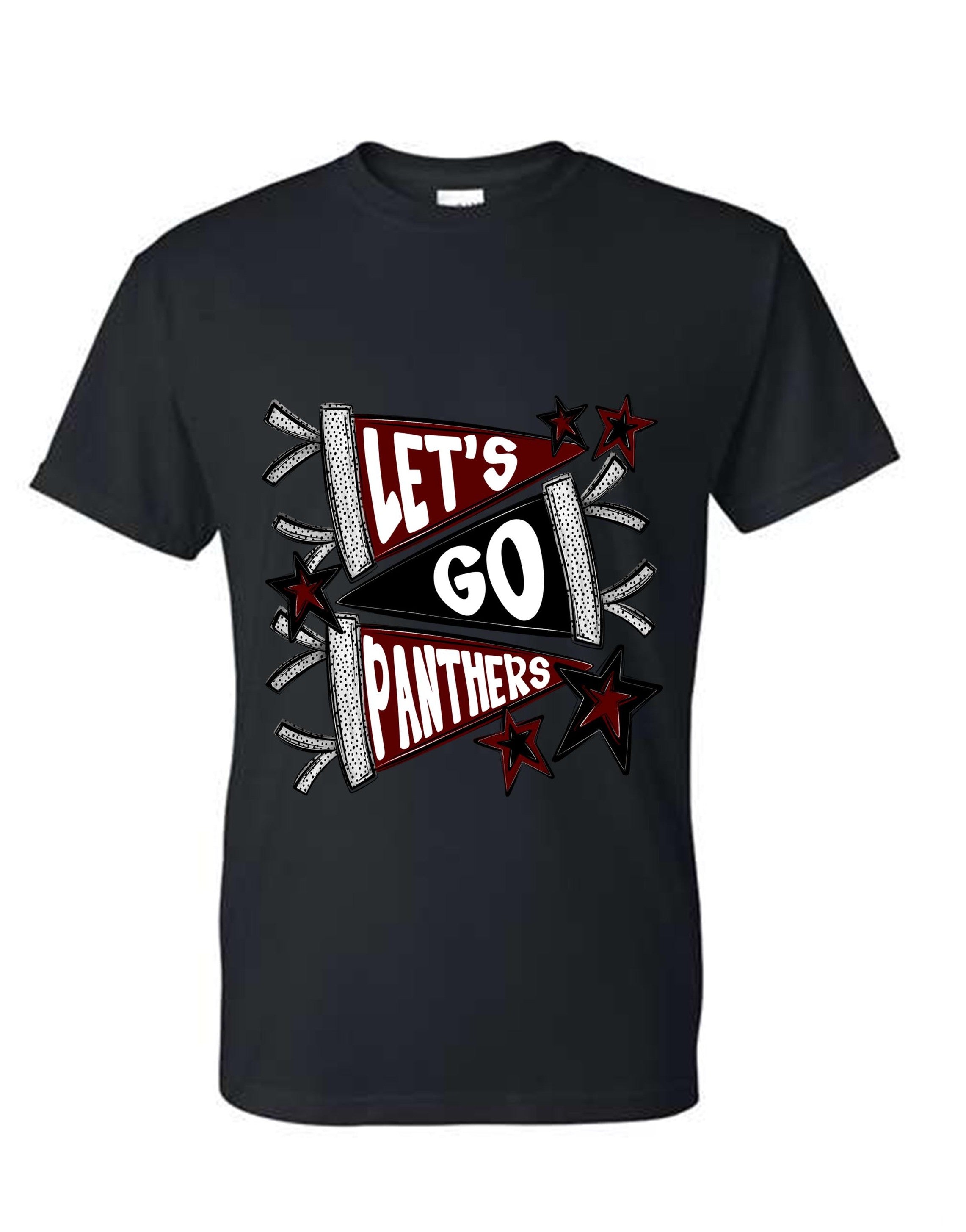 MHS SPIRIT SHIRTS PANTHERS PENNANT **