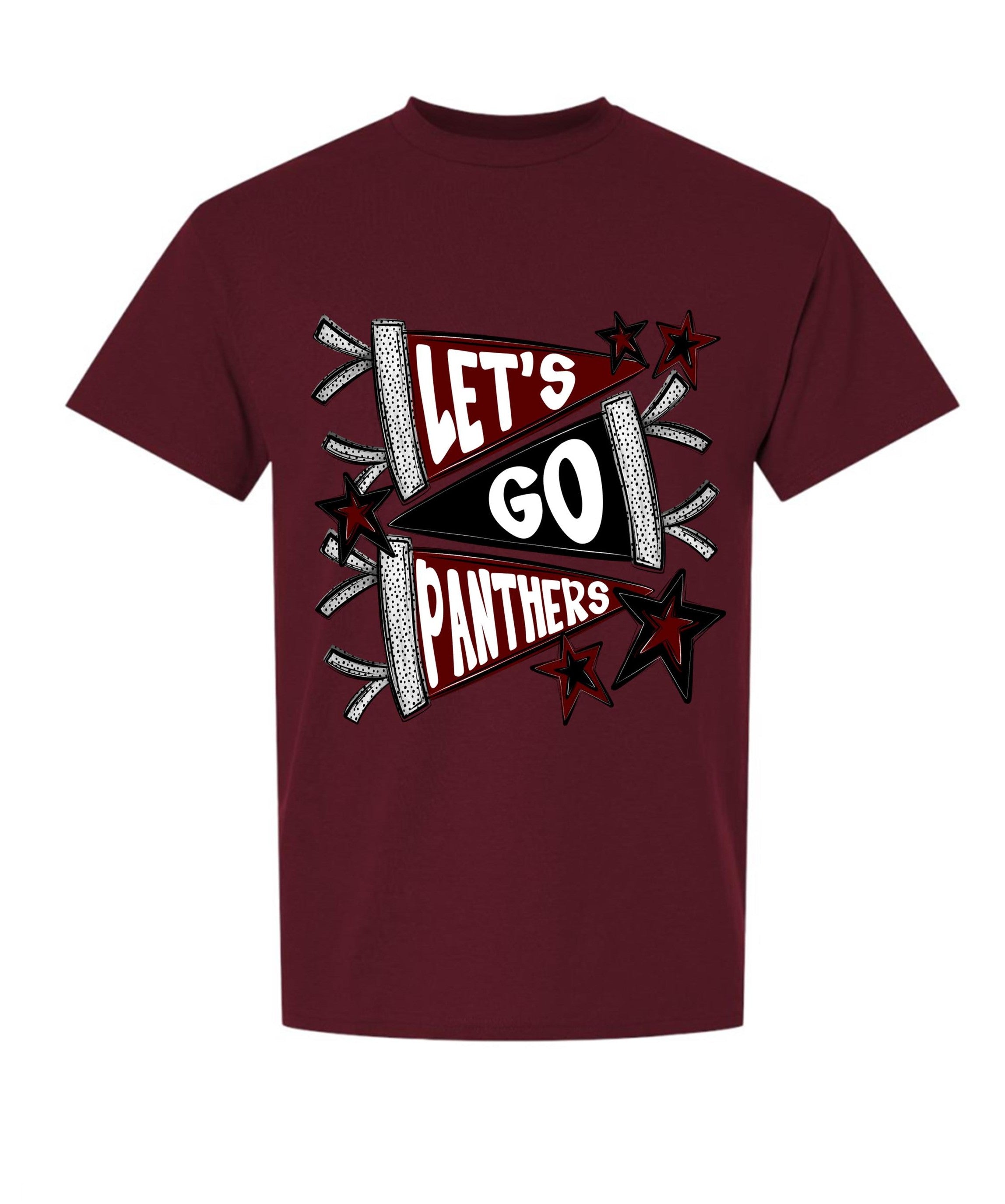 MHS SPIRIT SHIRTS PANTHERS PENNANT **