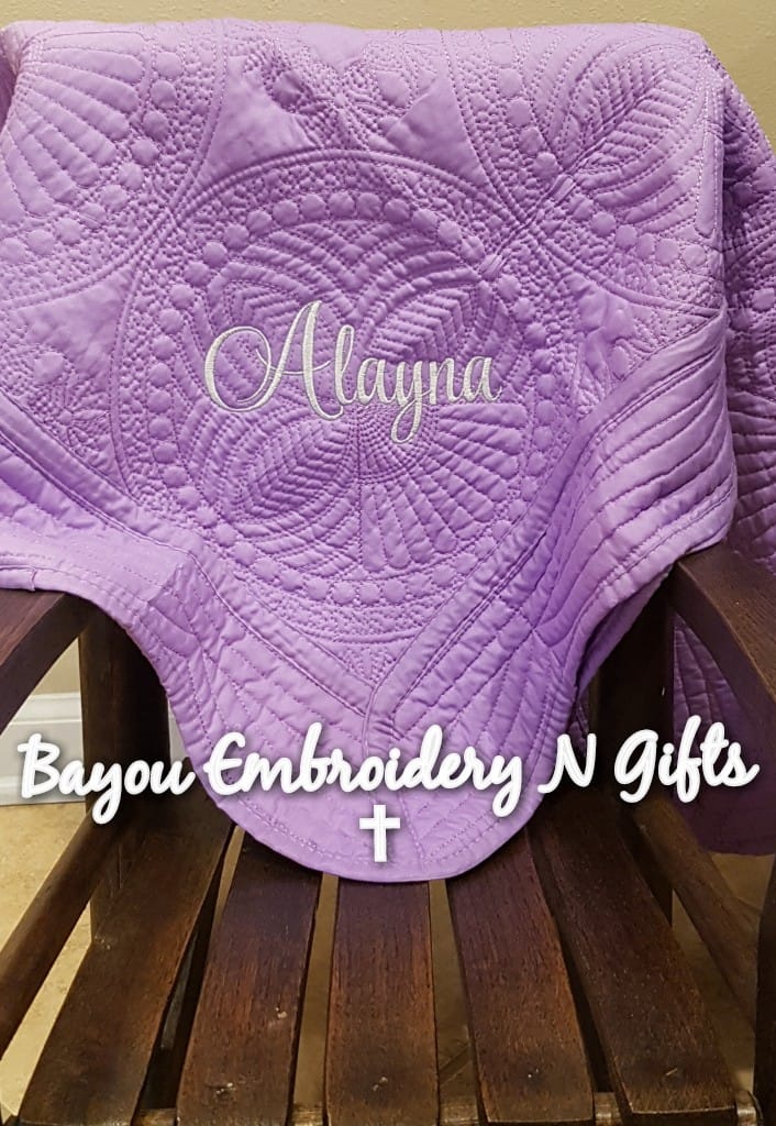 Heirloom baby quilt/throw quilt/lap quilt