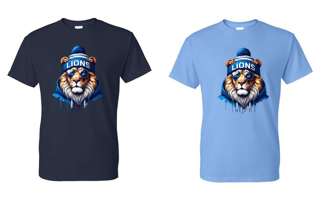 CCA LION W/ SUNGLASSES AND BEANIE