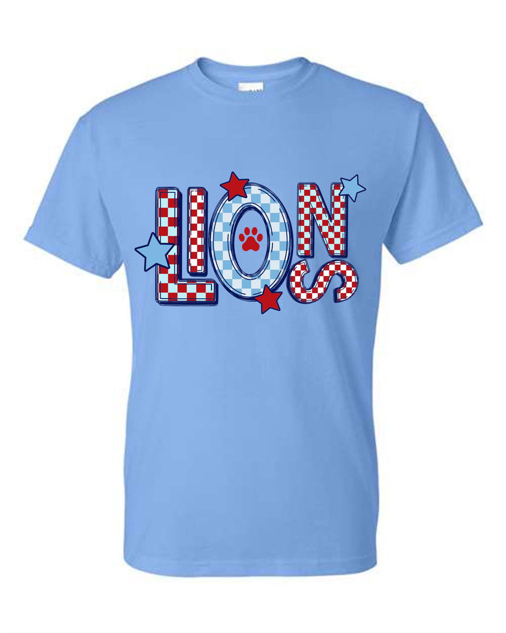 CCA LIONS V2026 #E CREST LION FACE WITH CROSS