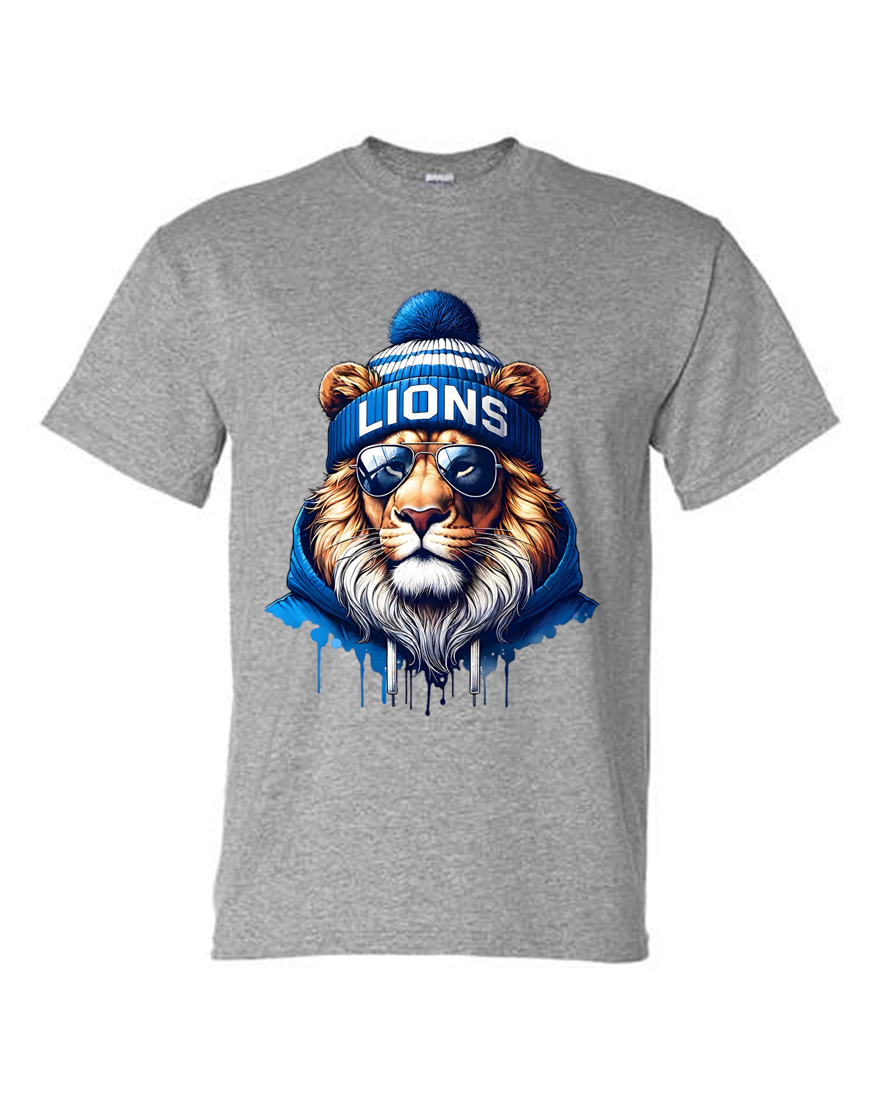 CCA CORNERSTONE LIONS Lion with Beanie and Sunglasses Design #X