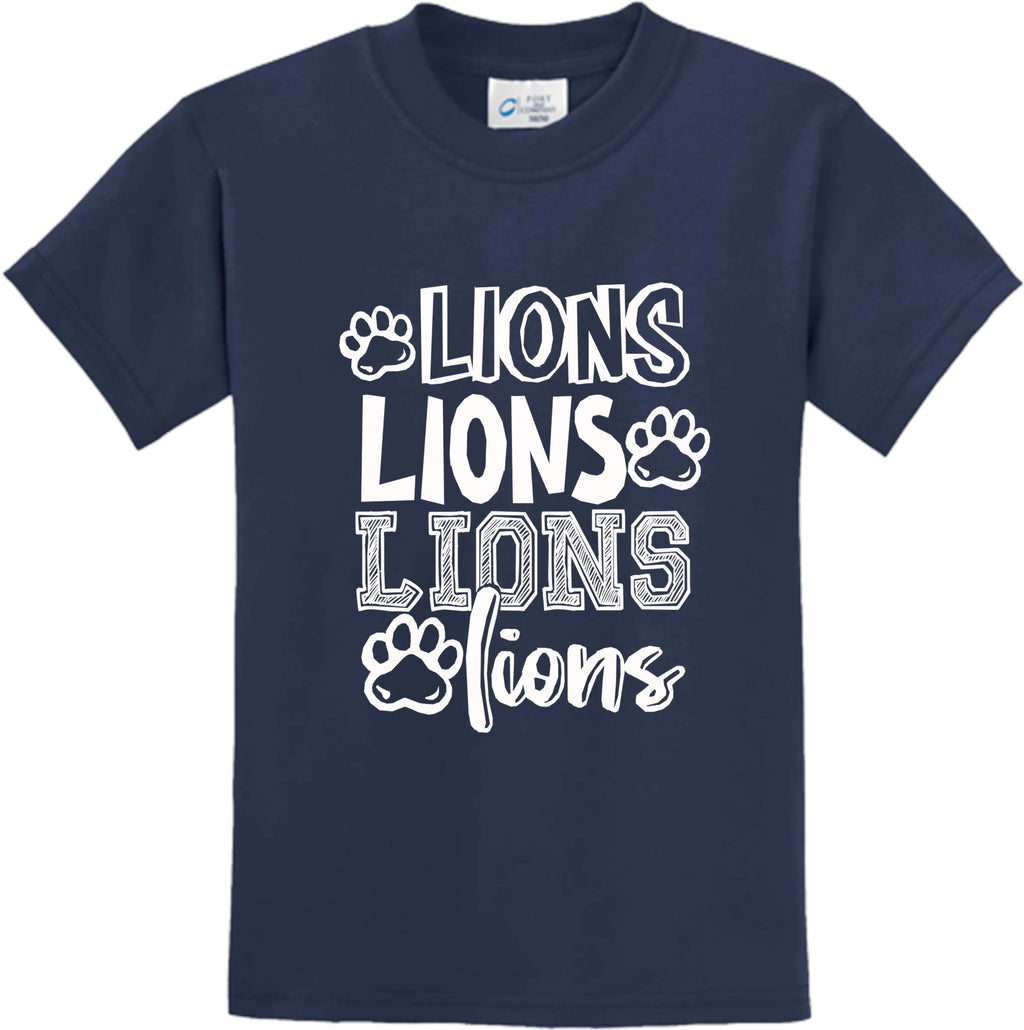 CCA LIONS V2026 #E CREST LION FACE WITH CROSS