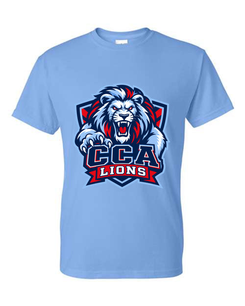 CCA CORNERSTONE LIONS Lion in crest showing his paw Design #B