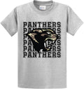 MHS SPIRIT SHIRT CAMO PANTHER FACE YOUTH OR ADULT