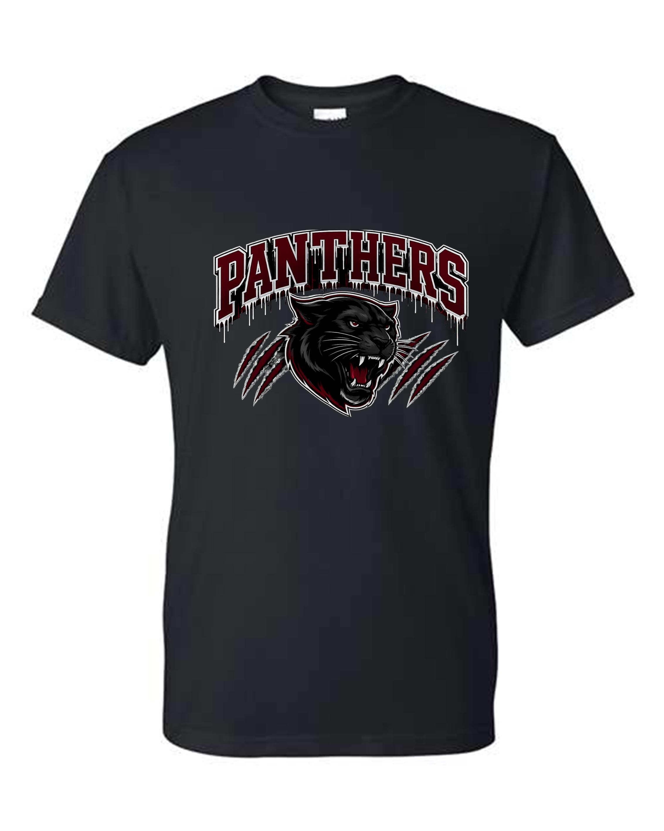 MHS SPIRIT PANTHER SHIRT PANTHERS DRIPPING