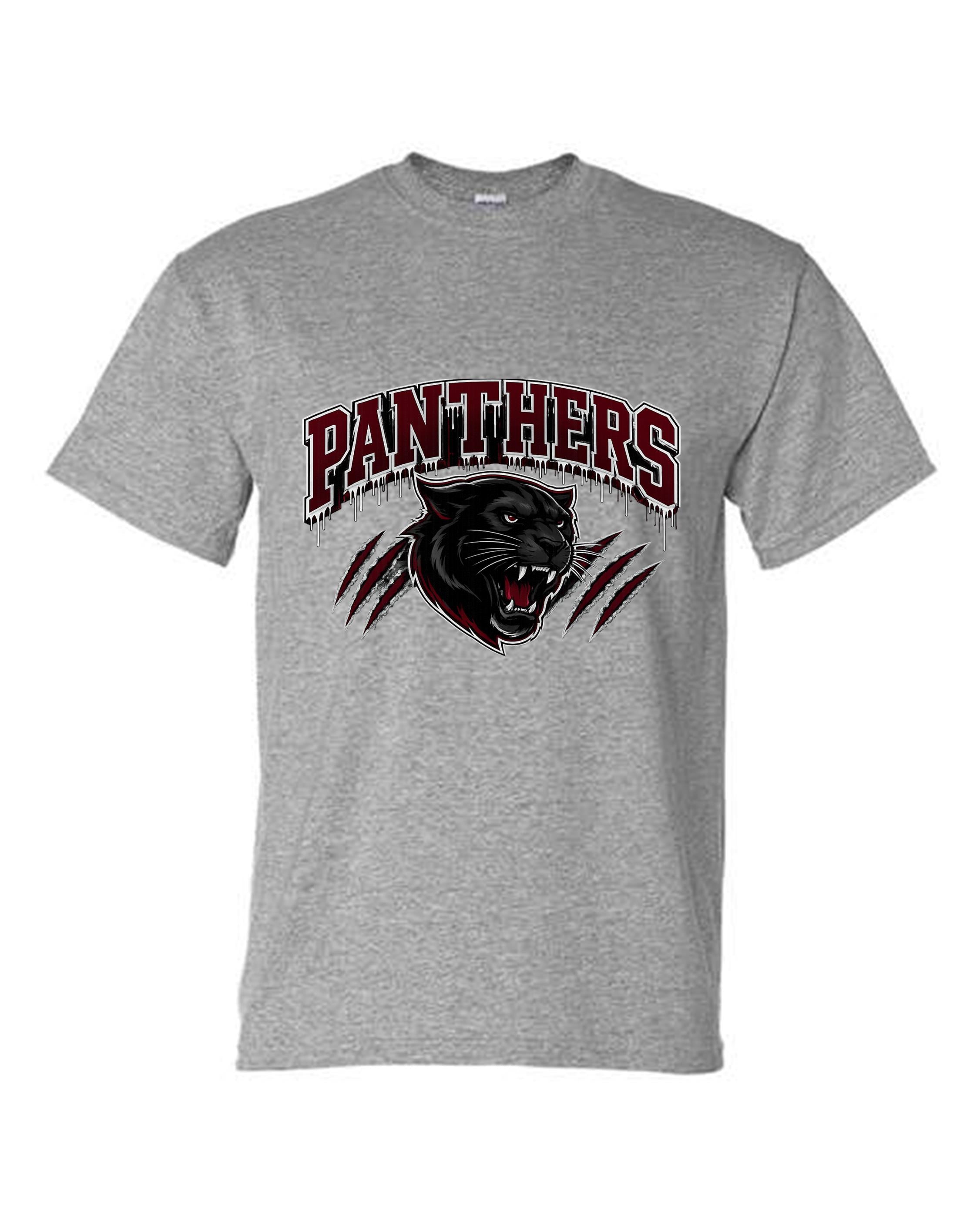 MHS SPIRIT PANTHER SHIRT PANTHERS DRIPPING