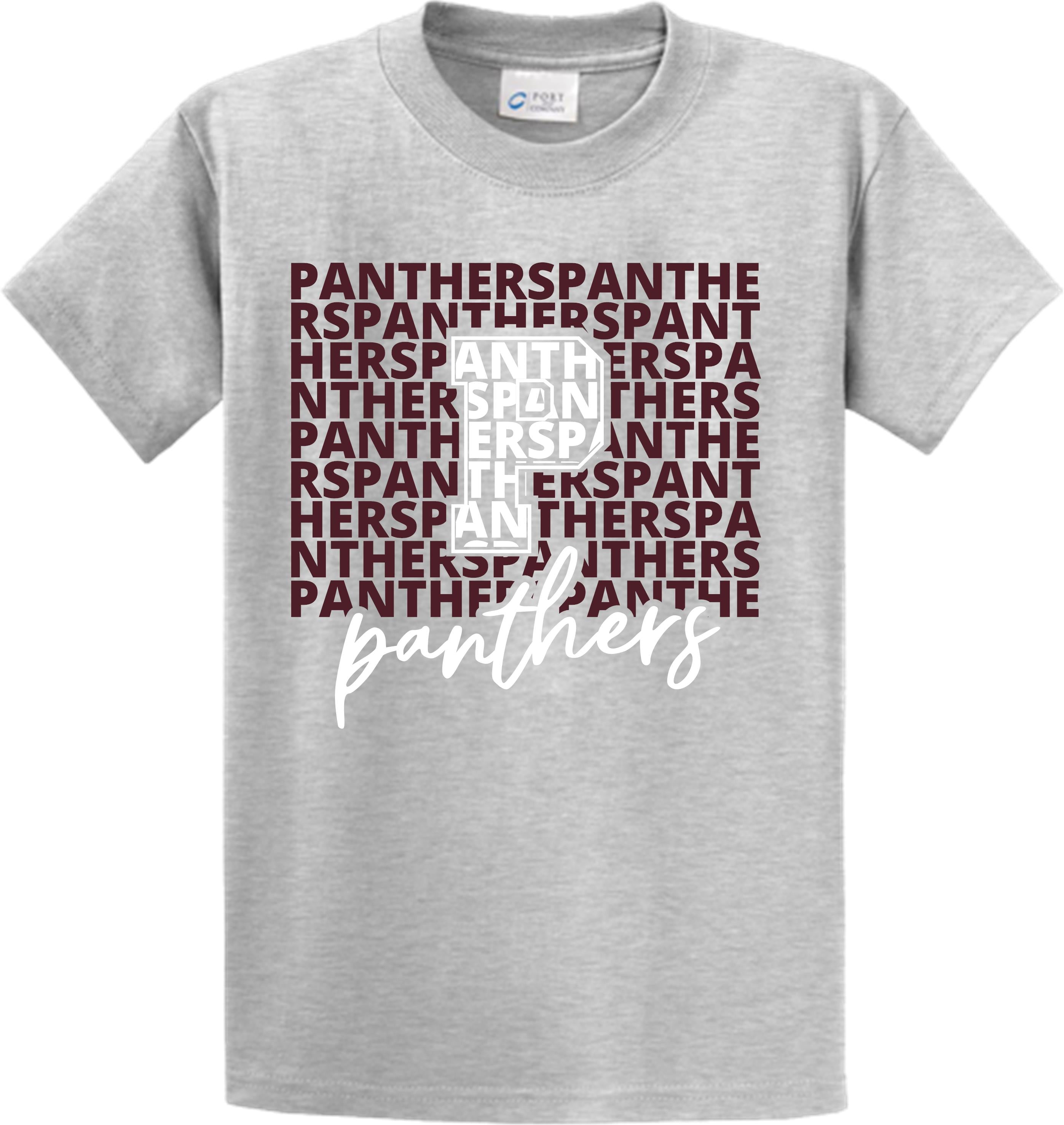 MHS SPIRIT PANTHER SHIRT PANTHERS DRIPPING