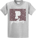 MHS SPIRIT SHIRTS PANTHERS -STACKED WITH "P" IN CENTER**