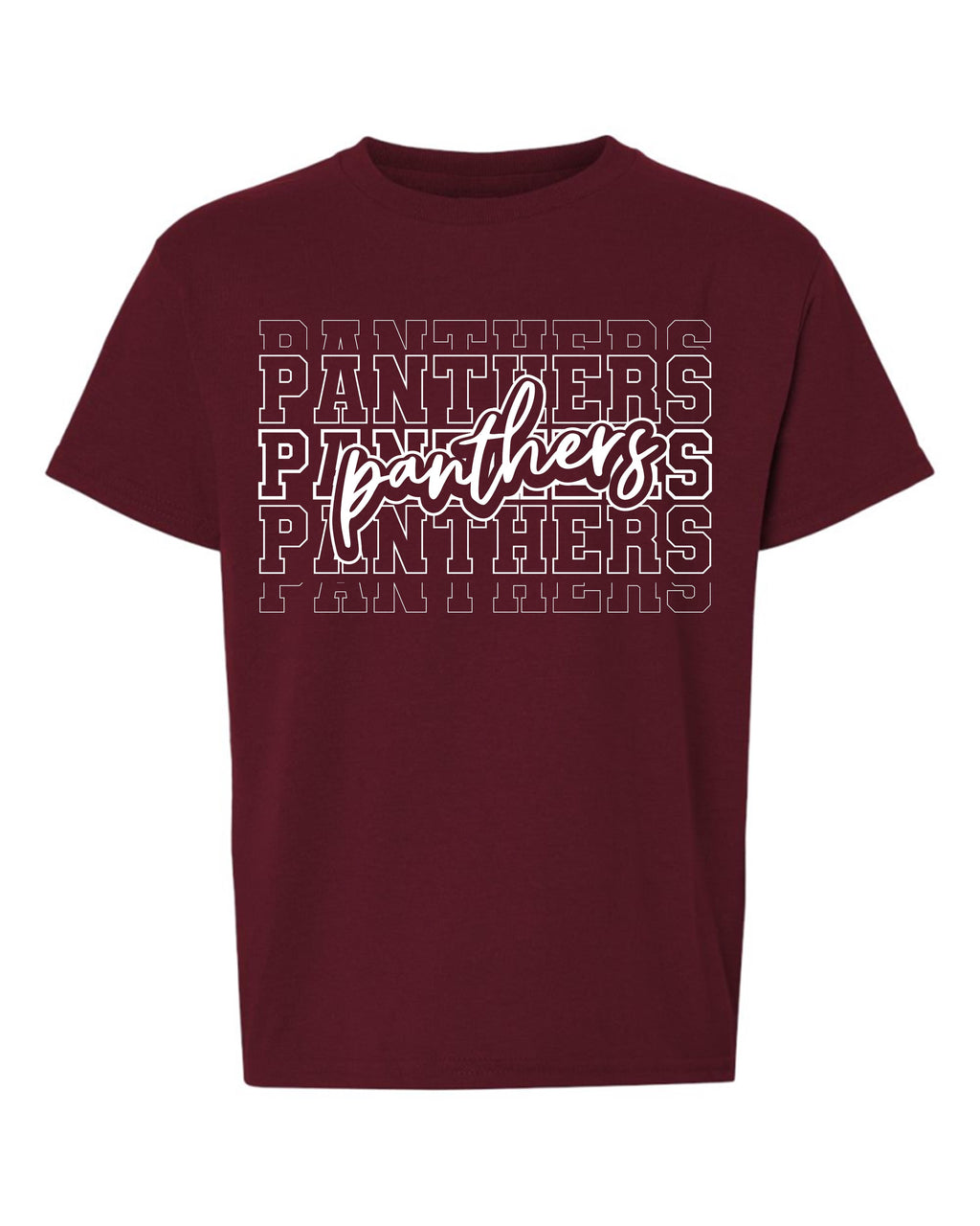MHS SPIRIT PANTHERS FADE DESIGN